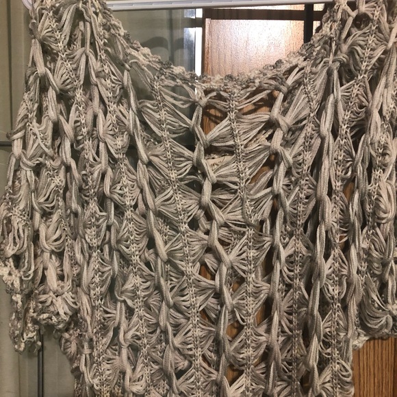 Mystree Knitted/Crocheted top Boho - Picture 9 of 9